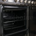 Smeg CPF92IMA inductie fornuis - antraciet - dubbele oven - Portofino