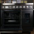 Smeg CPF92IMA inductie fornuis - antraciet - dubbele oven - Portofino