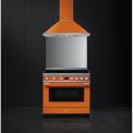 Smeg CPF9IPOR inductie fornuis - oranje