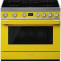 Smeg CPF9IPYW inductie fornuis - geel