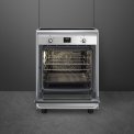 Smeg CX60ISVT9 inductie fornuis - 60 cm. breed - 2 fasen elektra