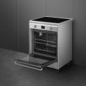 Smeg CX60ISVT9 inductie fornuis - 60 cm. breed - 2 fasen elektra