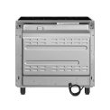 Smeg CX92IM inductie fornuis met dubbele oven - 90 cm. - rvs