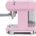 Smeg ECF01PKEU espresso koffiemachine roze