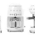 Smeg ECF01WHEU espresso koffiemachine - wit