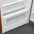 Smeg FAB28RDRU5 rechtsdraaiende koelkast - Rust (roest bruin)