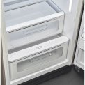 In de versruimte van de Smeg FAB28RDTP5 koelkast is het altijd 0 graden.