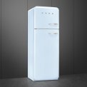 Smeg FAB30LPB5 linksdraaiende retro koelkast - pastel blauw