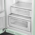 Smeg FAB30LPG5 linksdraaiende retro koelkast - water groen