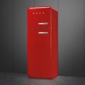 Smeg FAB30LRD5 linksdraaiende retro koelkast - rood