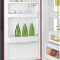 Smeg FAB30LRD5 retro jaren 50 koelkast - rood - linksdraaiend