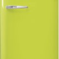 Smeg FAB30RLI5 rechtsdraaiende retro koelkast - lime groen