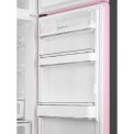 Smeg FAB30RPK5 rechtsdraaiende retro koelkast - roze