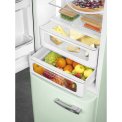 Smeg FAB32LPG5 koelkast watergroen - linksdraaiend