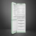 Smeg FAB32LPG5 retro jaren 50 koelkast watergroen - linksdraaiend