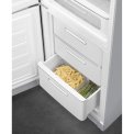 Smeg FAB32LSV5 retro jaren 50 koelkast zilver - linksdraaiend