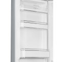 Smeg FAB32LSV5 retro jaren 50 koelkast zilver - linksdraaiend