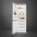 Smeg FAB32LSV5 retro jaren 50 koelkast zilver - linksdraaiend