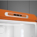 Smeg FAB32ROR5 retro jaren 50 koelkast oranje - rechtsdraaiend