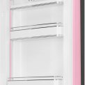 Smeg FAB32RPK5 retro jaren 50 koelkast roze - rechtsdraaiend