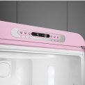 Smeg FAB32RPK5 retro jaren 50 koelkast roze - rechtsdraaiend