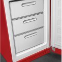 Smeg FAB32RRD5 retro jaren 50 koelkast rood - rechtsdraaiend