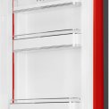 Smeg FAB32RRD5 retro jaren 50 koelkast rood - rechtsdraaiend