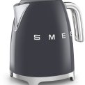 Smeg KLF03GREU waterkoker - lei grijs