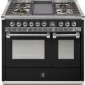 Steel AQ10SF-4T Ascot gas fornuis - 100 cm - combi-stoomoven