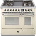 Steel AQ10SF-4T Ascot gas fornuis - 100 cm - combi-stoomoven