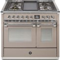 Steel AQ10SF-4T Ascot gas fornuis - 100 cm - combi-stoomoven