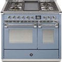 Steel AQ10SF-4T Ascot gas fornuis - 100 cm - combi-stoomoven