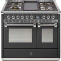 Steel AQ10SF-4T Ascot gas fornuis - 100 cm - combi-stoomoven