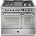 Steel AQ10SF-4T Ascot gas fornuis - 100 cm - combi-stoomoven