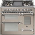 Steel AQ10SFF-4T Ascot gas fornuis - 100 cm - combi-stoomoven