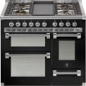 Steel AQ10SFF-4T Ascot gas fornuis - 100 cm - combi-stoomoven