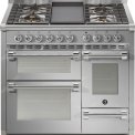 Steel AQ10SFF-4T Ascot gas fornuis - 100 cm - combi-stoomoven