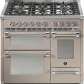 Steel AQ10SFF-6W Ascot gas fornuis - 100 cm - combi-stoomoven