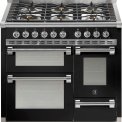 Steel AQ10SFF-6W Ascot gas fornuis - 100 cm - combi-stoomoven