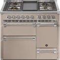 Steel AQ10SFF-D-4B Ascot gas fornuis - 100 cm - combi-stoomoven