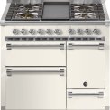 Steel AQ10SFF-D-4B Ascot gas fornuis - 100 cm - combi-stoomoven