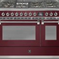 Steel AQ12SF-6T Ascot gas fornuis - combi-stoomoven -120 cm