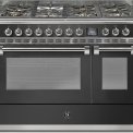 Steel AQ12SF-6T Ascot gas fornuis - combi-stoomoven -120 cm