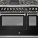 Steel AQ12SF-6T Ascot gas fornuis - combi-stoomoven -120 cm