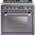 Steel AQ7S-4 Ascot gas fornuis met combi-stoom oven - 70 cm