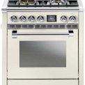 Steel AQ7S-4 Ascot gas fornuis met combi-stoom oven - 70 cm