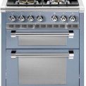 Steel AQ7SF-4 Ascot gas fornuis met combi-stoomoven - 70 cm breed