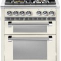 Steel AQ7SF-4 Ascot gas fornuis met combi-stoomoven - 70 cm breed