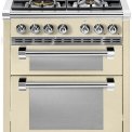 Steel AQ7SF-4 Ascot gas fornuis met combi-stoomoven - 70 cm breed