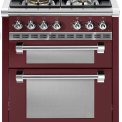 Steel AQ7SF-4 Ascot gas fornuis met combi-stoomoven - 70 cm breed